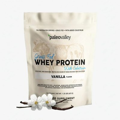 Paleovalley Grass Fed Whey Protein With Colostrum - Whey