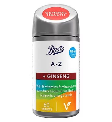 A-Z + Ginseng 60 Tablets (2 month supply)