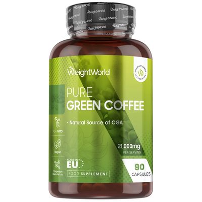 Pure Green Coffee Beans Capsules