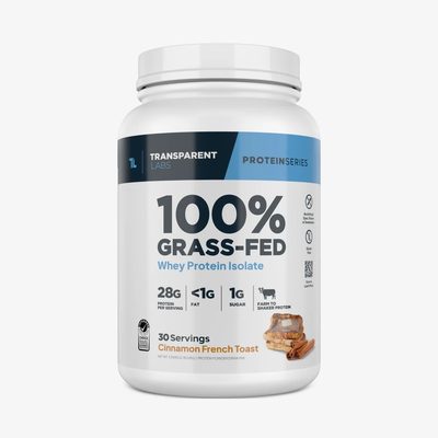 Transparent Labs Grass Fed Whey Isolate - Cinnamon French Toast
