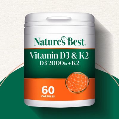 Vitamin D3 2000iu & K2 90µg Maximum Strength
