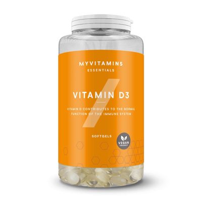 Vitamin D3 Softgels - Vegan