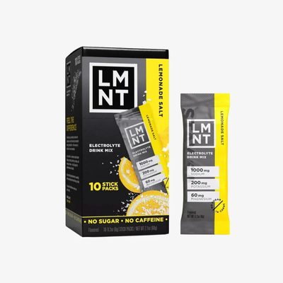 LMNT Electrolytes Recharge Electrolytes - Lemonade Salt 10ct