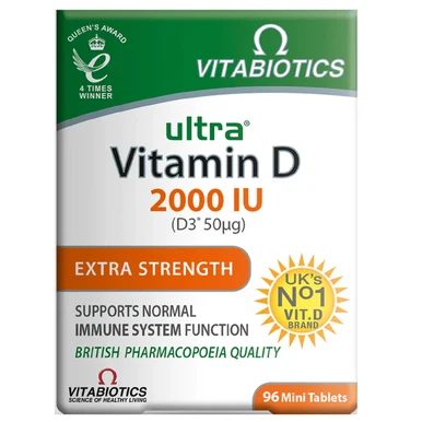 Ultra Vitamin D 2000IU 96 Tablets