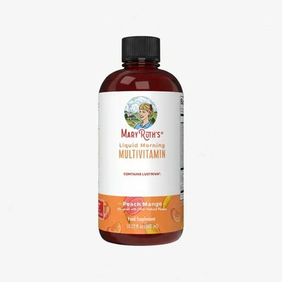 Liquid Morning Multivitamin + Hair Growth - Peach Mango
