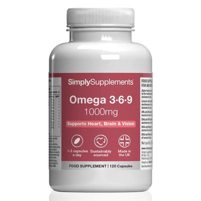Omega 3, 6 & 9 Capsules 1,000mg