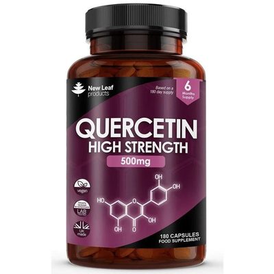 New Leaf Quercetin Capsules 500mg