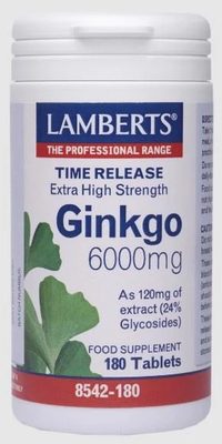 Ginkgo 6000mg High Strength Time Release