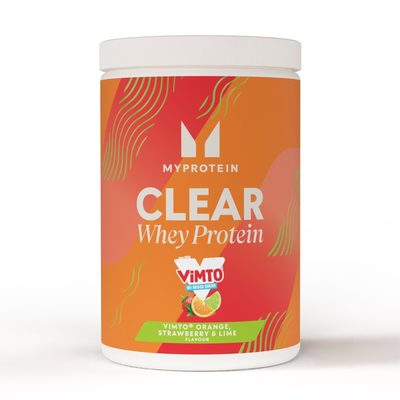 Myprotein Clear Whey Protein - Vimto® - Vimto - Orange, Strawberry and Lime