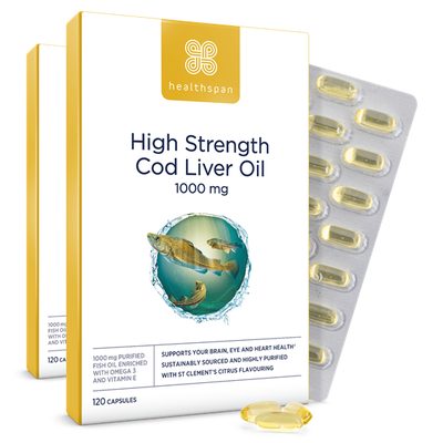 High Strength Cod Liver Oil 1000mg
