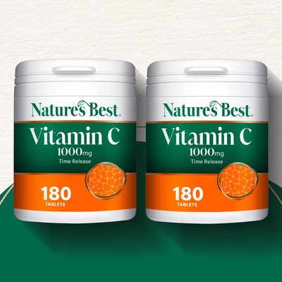 Vitamin C Time Release 1000mg - High Strength and High Absorption