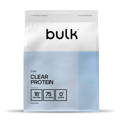 Bulk Cola Clear Protein - 80 Drinks - Whey Protein Isolate + Hydrolysed Collagen Powder