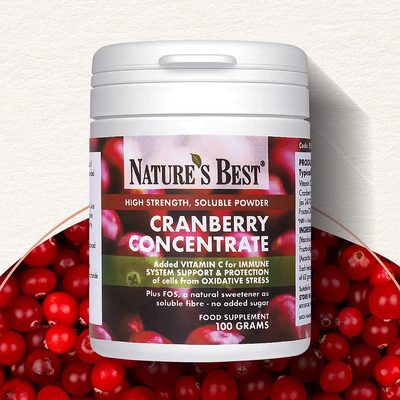 Cranberry Powder with Vitamin C & FOS