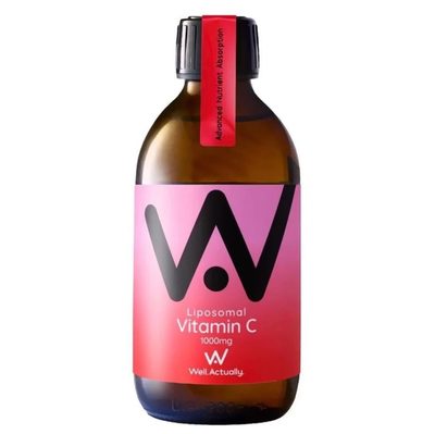 Vitamin C 1000mg Liposomal Liquid Strawberry & Lycopene