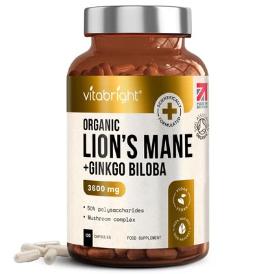 Lion's Mane Supplement - 2 Bottles