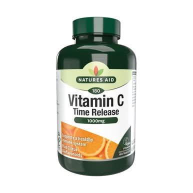 Vitamin C 1000mg Time Release 180 Tablets