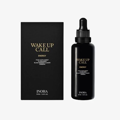 INORA Wake Up Call | Liquid Energy Supplement - B12, Ginseng & Gotu Kola
