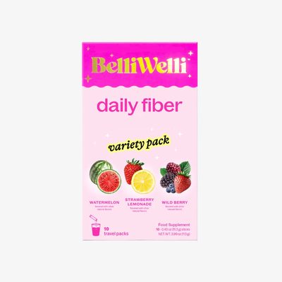 BelliWelli Daily Fiber Stick Pack - Variety Pack - 10 travel packs