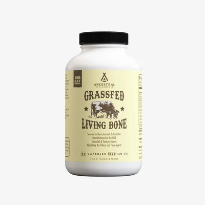 Ancestral Supplements Grass Fed Beef Living Bone