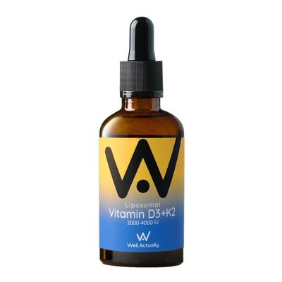 Liposomal Vitamin D3+K2 2000-4000IU Summer Citrus