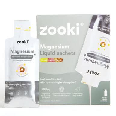 Liposomal Magnesium Bisglycinate 1,500mg Pineapple Guava Flavour 15ml 30 Sachets