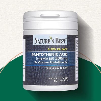 Vitamin B5 500mg Pantothenic Acid - High Strength Supplement for Energy and Mental Performance