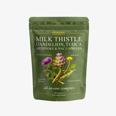 Milk Thistle, Dandelion, TUDCA, Artichoke and NAC Capsules