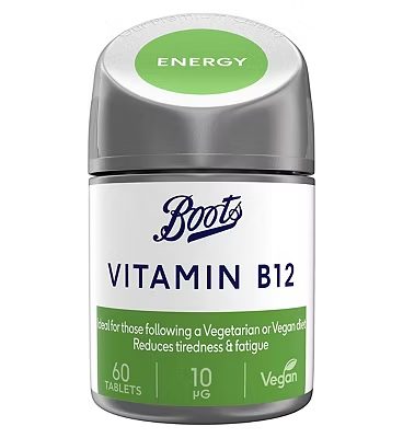 Vitamin B12 Food Supplement 60 Tablets