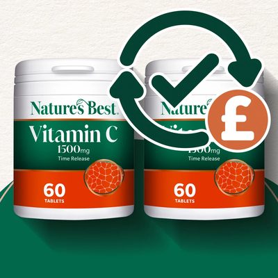 Timed Release Vitamin C 1500mg - for Extra Immune System Support