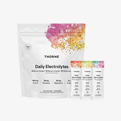Thorne Daily Electrolytes - Variety Pack - NSF - 30 packets