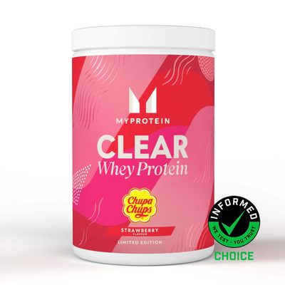 Myprotein Clear Whey Protein Powder - Chupa Chups® - Strawberry