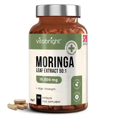 Pure Moringa Capsules - 4 Bottles