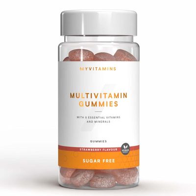 Sugar-Free Multivitamin Gummies for Adults - Sugar Free Strawberry