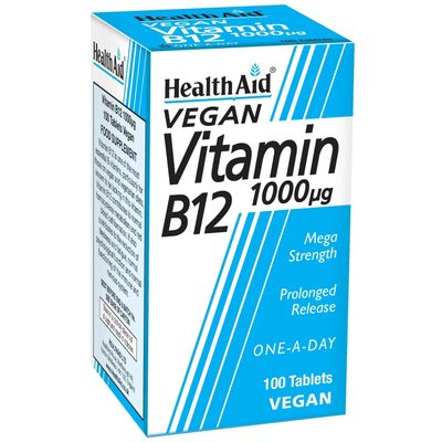 Prolonged Release Vitamin B12 (Cyanocobalamin) 1000μg 100 Tablets