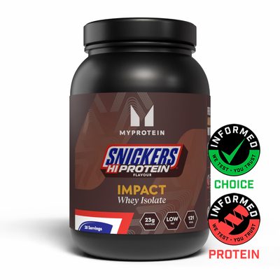 Myprotein Impact Whey Isolate Powder - Snickers Original