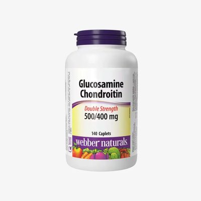 Webber Naturals and Holista Glucosamine Chondroitin Double Strength 500/400mg