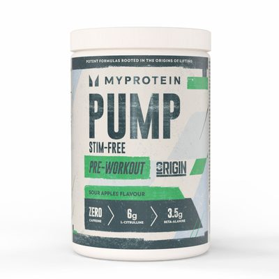 Origin Pump Pre-Workout | Stim & Caffeine-Free - Sour Apples