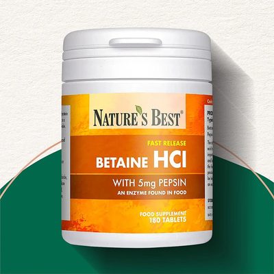 Betaine with Pepsin - Expertly Formulated to Help Digest Proteins