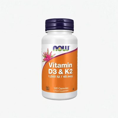 Vitamin D-3 & K-2 1000 IU / 45 mcg