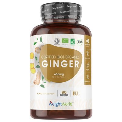 Organic Ginger Capsules