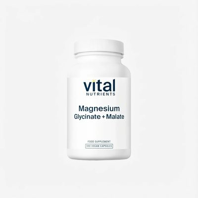 Magnesium Glycinate + Malate 120mg - 100ct