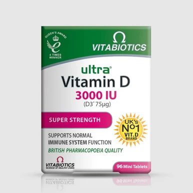 Ultra Vitamin D 3000IU 96 Tablets