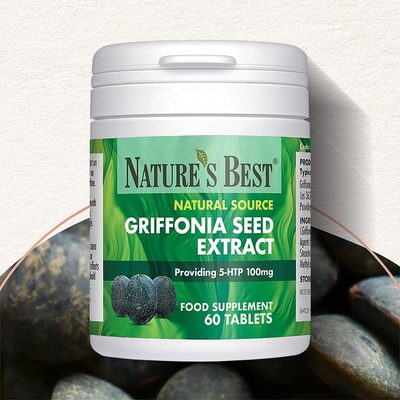 Griffonia Seed Extract 5-HTP Supplement - Natural Source, Extracted From 800Mg of Griffonia Seeds