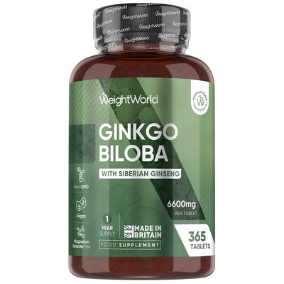 Ginkgo Biloba With Siberian Ginseng Tablets