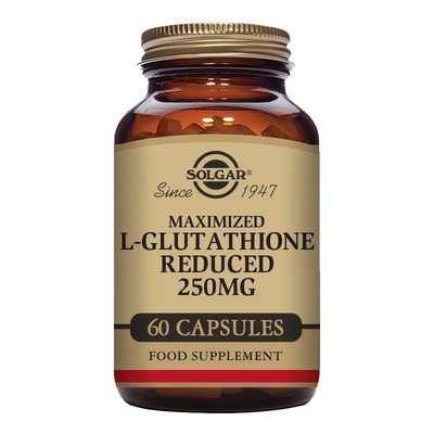 Maximised L-Glutathione Reduced 250 mg Vegetable Capsules - Pack of 60