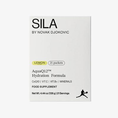 SILA AquaQ12™ Hydration⁺ Formula - Lemon - 21 packets