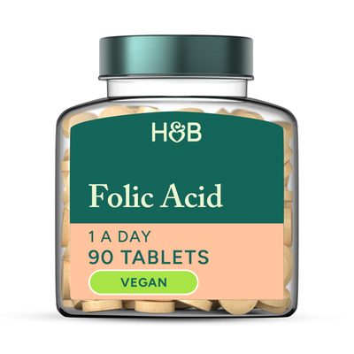 Folic Acid 400ug 90 Tablets