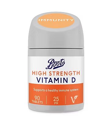 High Strength Vitamin D 25 µg Food Supplement 90 Tablets