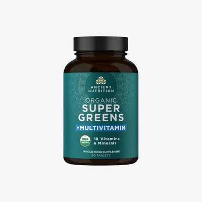 Organic SuperGreens + Multivitamin Tablets - 90 ct