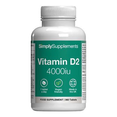 Vitamin D2 Tablets 4,000iu